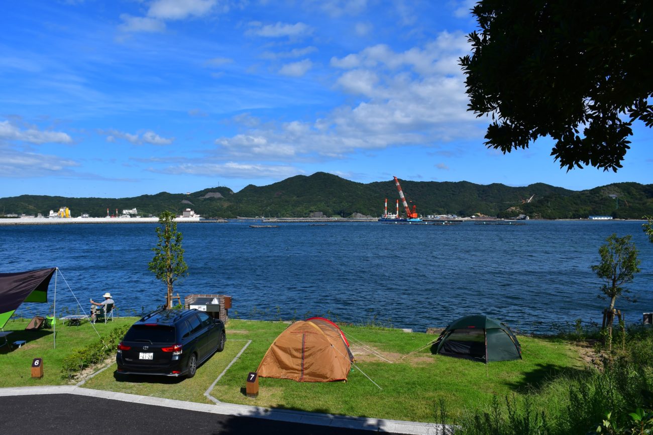 南淡路休暇村「キャンプサイト」