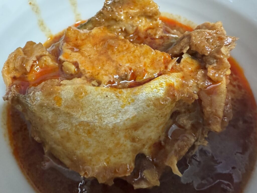 サバカリー本格麻辣仕立て